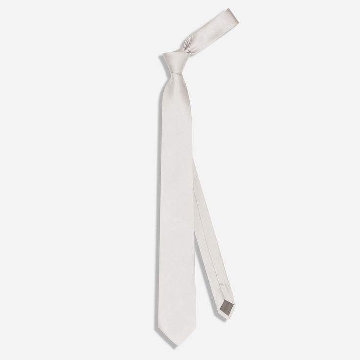 Classic white tie